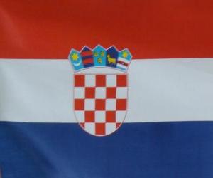 Puzzle Σημαία της Κροατίας